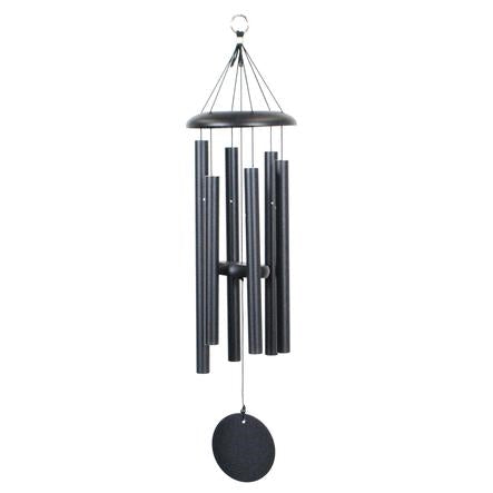 30" Corinthian Bells Windchime - Black - Berry Hill - Country Living Products