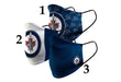 Winnipeg Jets Face Mask - 3 Asst - Berry Hill - Country Living Products
