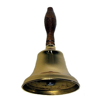 Vintage Fiddian Hand Bell. Large Brass Fiddian School Bell/arp