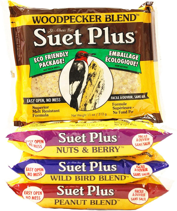 St. Albans Bay Suet Cakes - 4 Pack - Berry Hill - Country Living Products