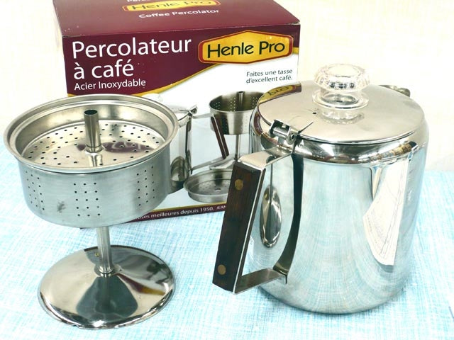 Coffee Percolator 12 Cup - Berry Hill - Country Living Products
