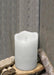 White Real Wax Flameless LED Candle - 3X5" - Berry Hill - Country Living Products