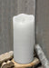 White Real Wax Flameless LED Candle - 3X8 - Berry Hill - Country Living Products