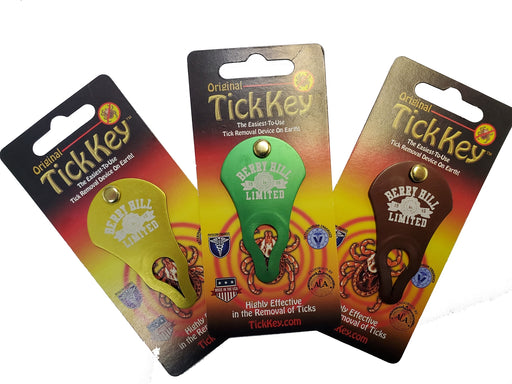 Tick Key - Tick Remover- 3pk - Berry Hill - Country Living Products
