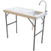 Multi-Purpose Cleaning & Cutting Table With Faucet - Berry Hill - Country Living Products