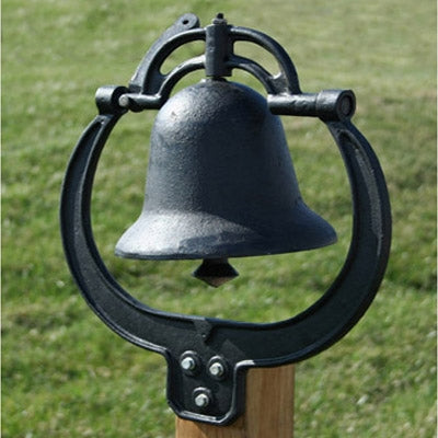 Classic Cast Iron Farm Bell - Berry Hill - Country Living Products