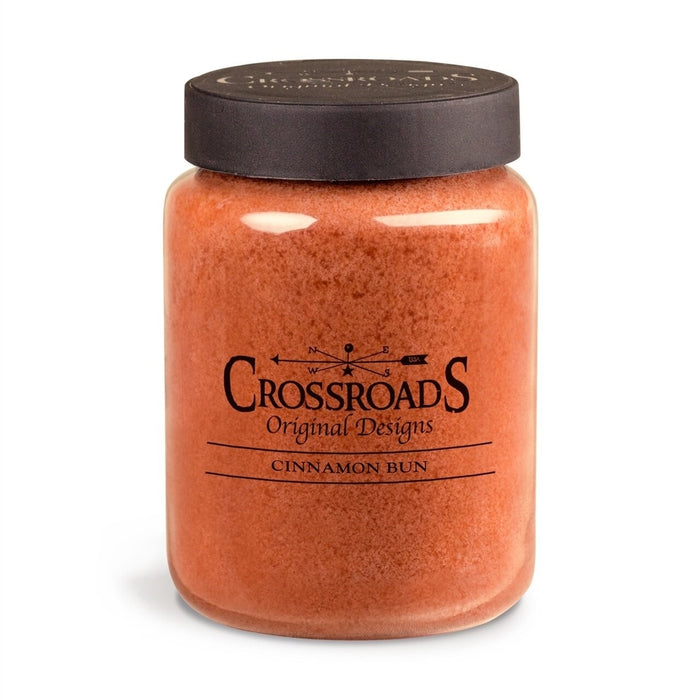 Cinnamon Bun - 26oz. Crossroads Candle - Berry Hill - Country Living Products