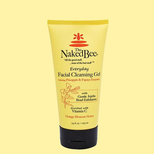 Naked Bee - Orange Blossom Facial Cleansing Gel - 5.5oz - Berry Hill - Country Living Products