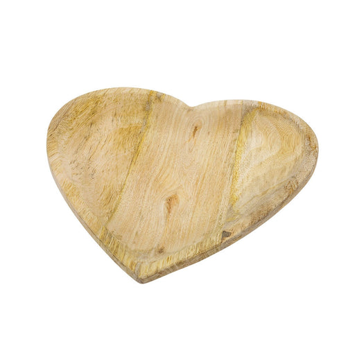Wooden Heart Plate - Large - Berry Hill - Country Living Products