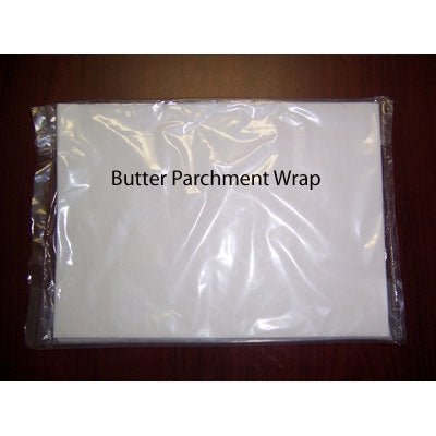 Butter Wrap Parchment/pkg. 500 - Berry Hill - Country Living Products