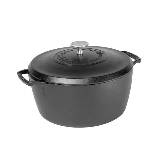 Lodge Cast Iron 5.5 Quart Blacklock Dutch Oven - Berry Hill - Country Living Products