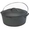Cast Iron 5 quart Dutch Oven - Pre-seasoned - Berry Hill - Country Living Products