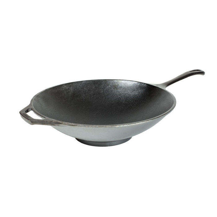 Lodge Cast Iron - 12" Stir Fry Skillet - Chef's Collection - Berry Hill - Country Living Products