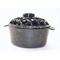Steamer-Black Enamel - Berry Hill - Country Living Products
