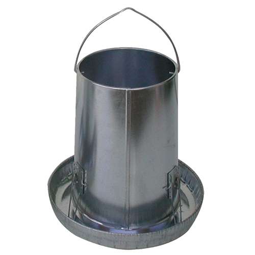 Galvanized Steel Hanging Feeder - 25lb capacity - Berry Hill - Country Living Products