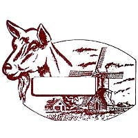 Cow or Goat labels 100 per pack - Berry Hill - Country Living Products