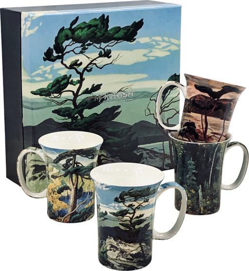 Group of 7 Mug Set of 4 - Berry Hill - Country Living Products