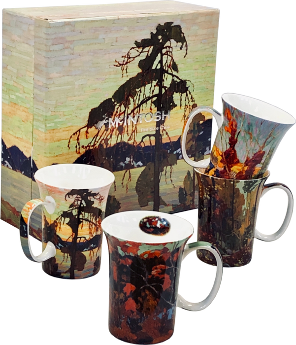 Tom Thomson Mug Set of 4 - Berry Hill - Country Living Products