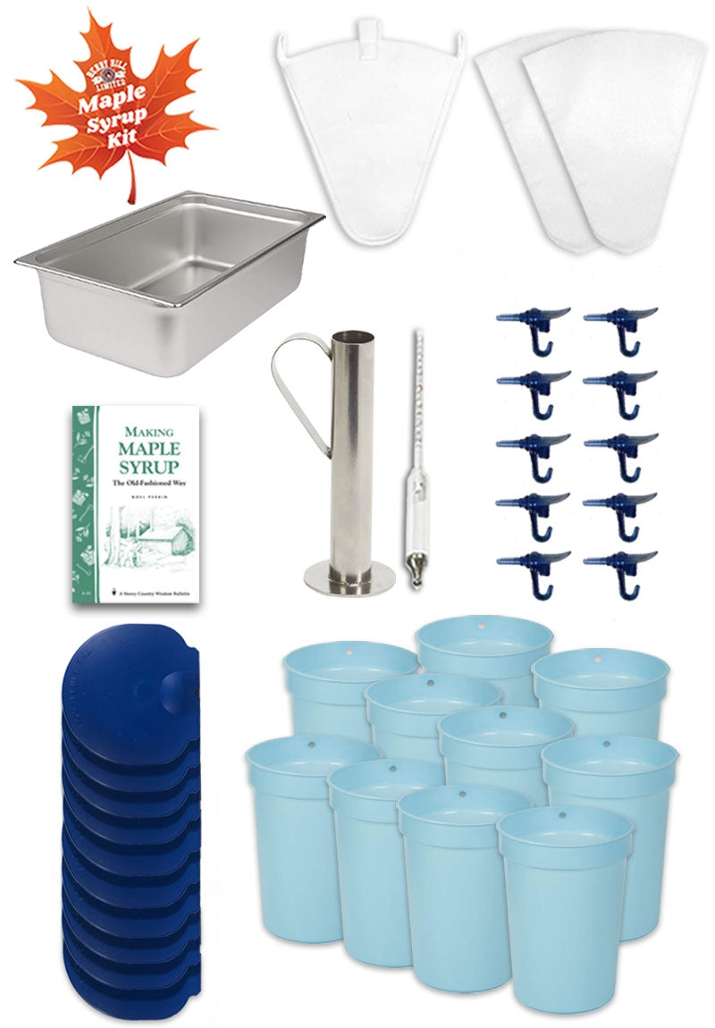 Maple Syrup Float Box 10-Piece Plastic Maple Syrup Kit — Berry Hill