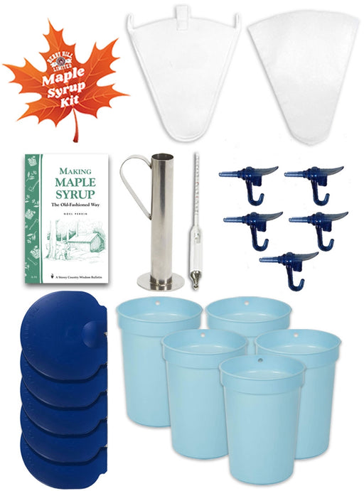 5-Piece Plastic Maple Syrup Kit - Berry Hill - Country Living Products