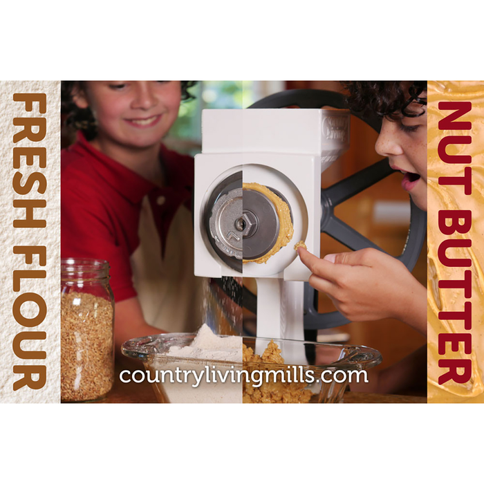 Country Living Grain Mill - Peanut Butter Plus Kit