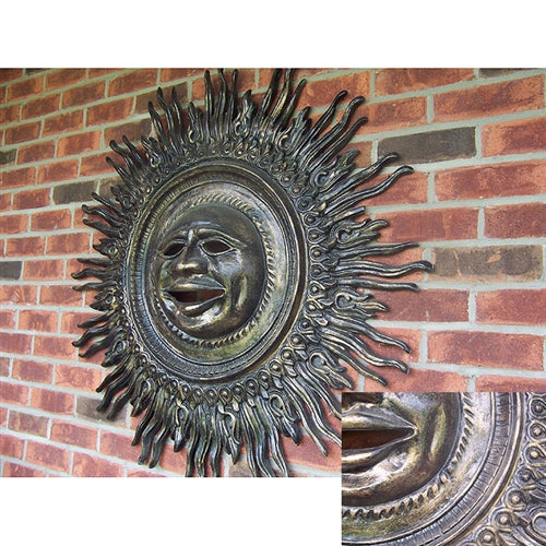 Sunface-Cast Aluminum Giant Sunface - Berry Hill - Country Living Products