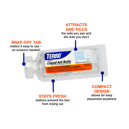 Terro Ant Bait Traps - Indoor/Outdoor - Berry Hill - Country Living Products