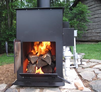 Pool Heater - Wood Fired 50000 gallon - Berry Hill - Country Living Products