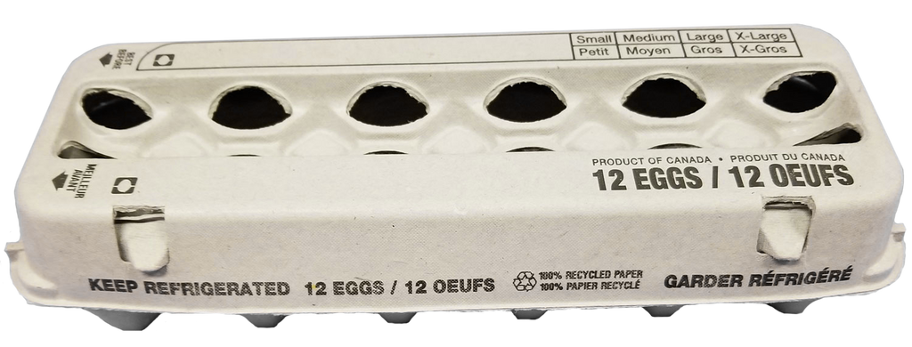 Egg carton- Open Top - 1 dozen capacity- 4200pcs — Berry Hill